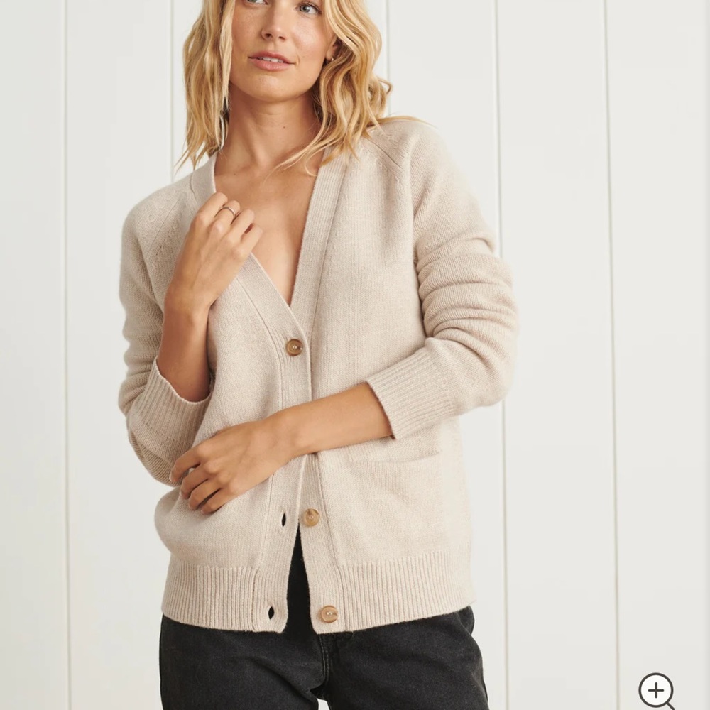Jenni Kayne Cashmere Stanford Cardigan Medium NWT